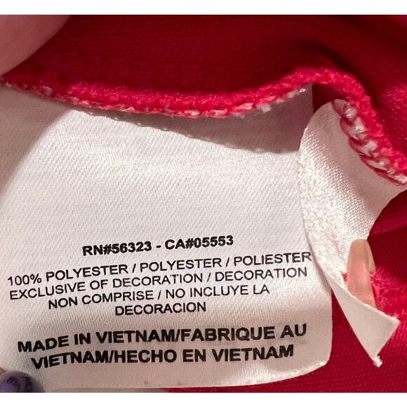 Nike Tour Performance Dri-Fit Sleeveless Golf Polo Pink | Women's M - Picture 6 of 9